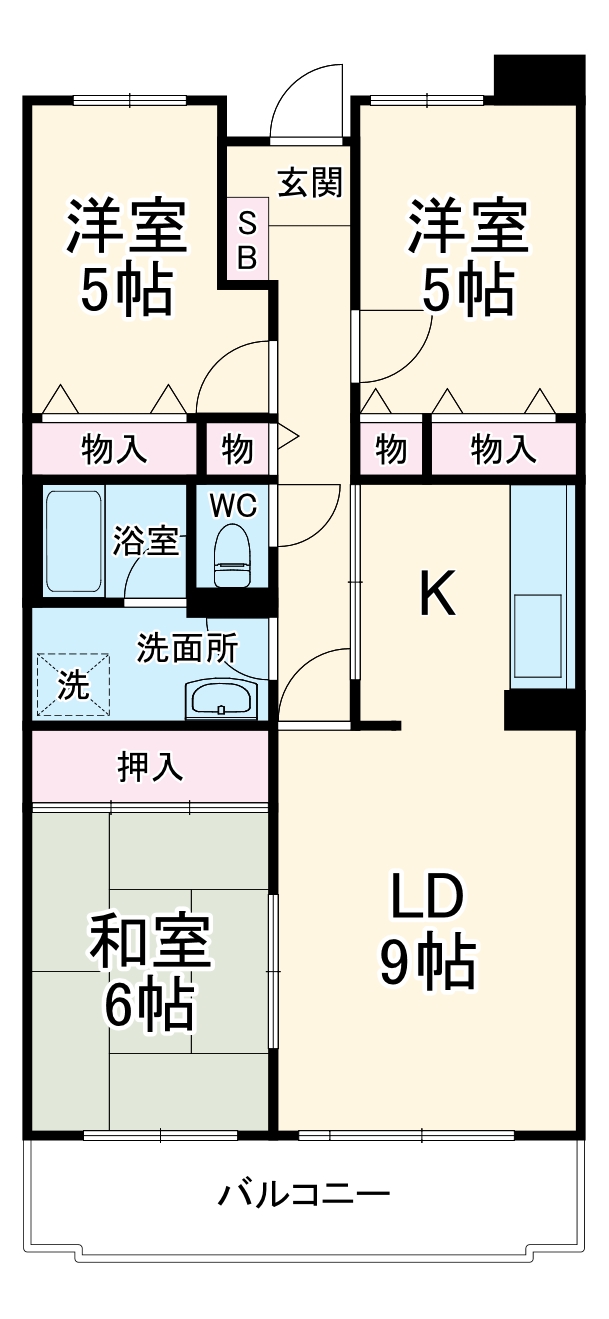 グレースオークの間取り