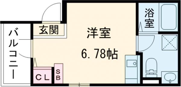 KYOTO HOUSE 西寺の間取り