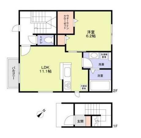 鵠沼カハカイの間取り