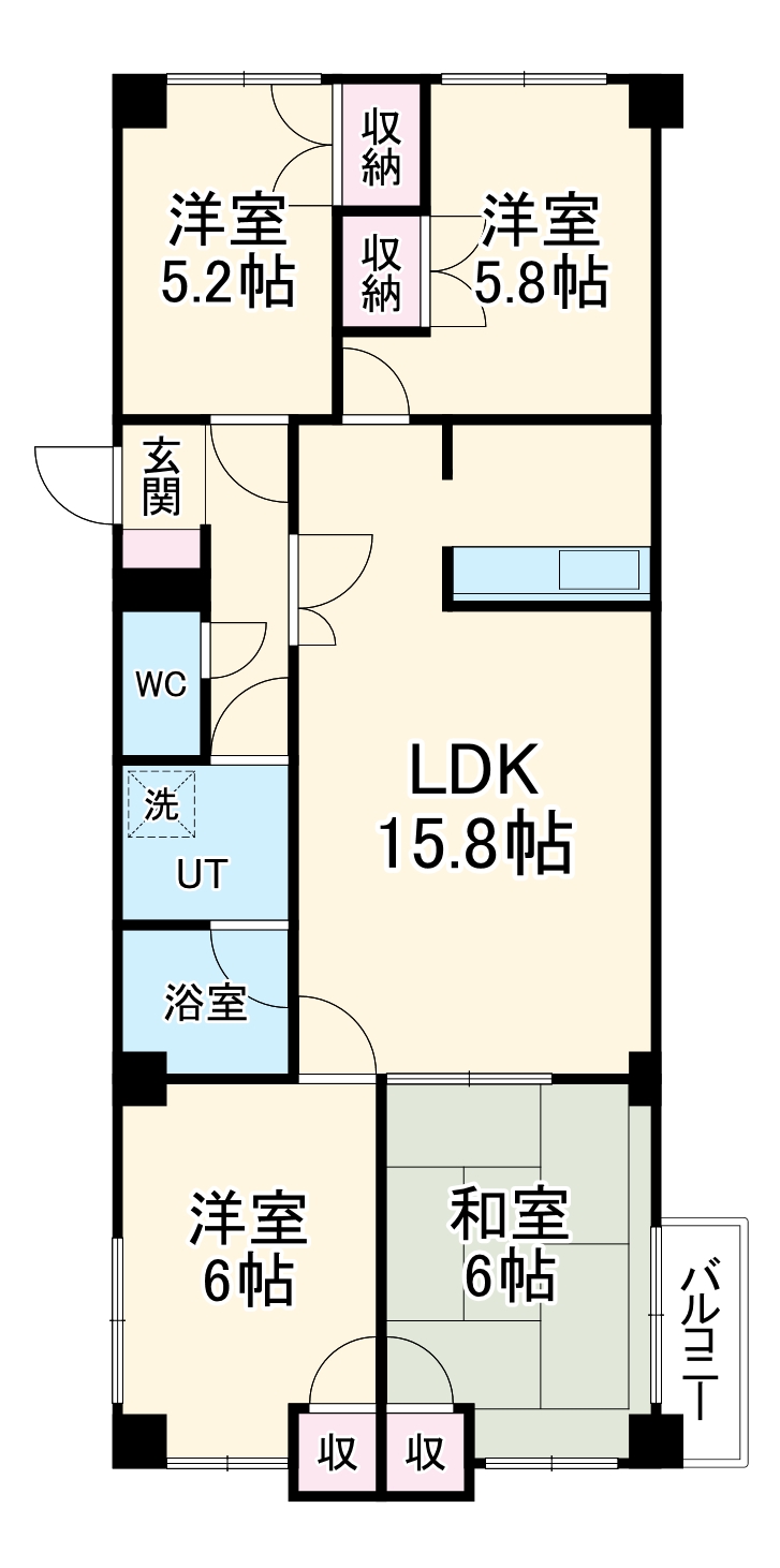 URBAN STAGE ナゴヤの間取り