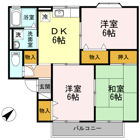 マウントⅤ2の間取り