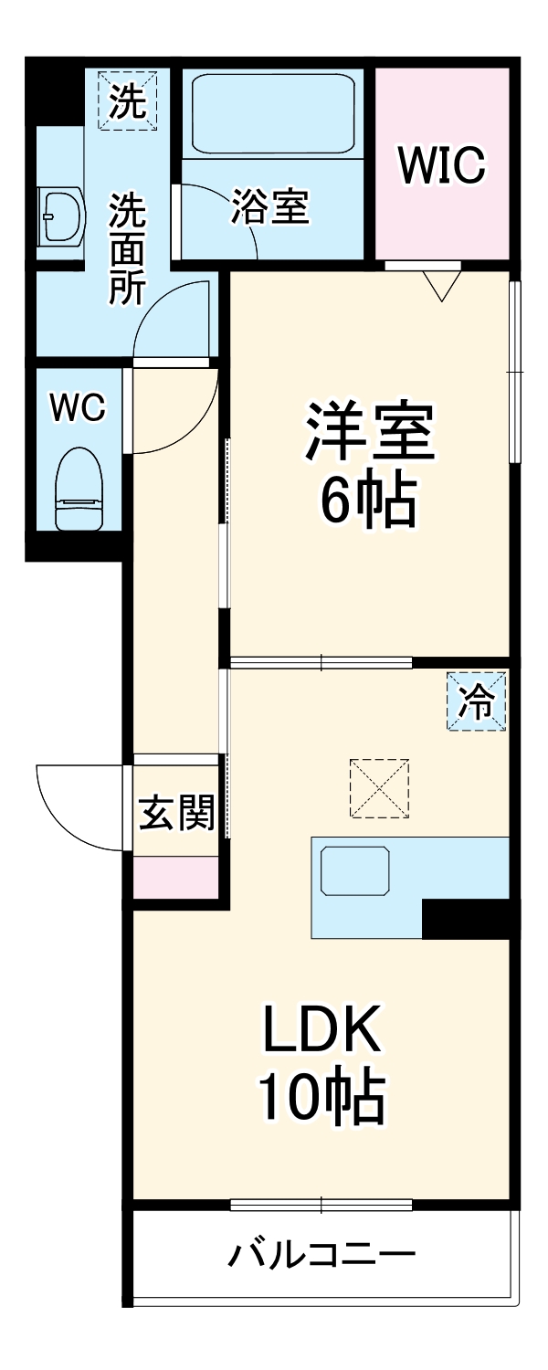 シャンリージュの間取り