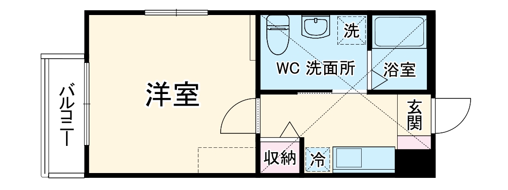 ピネーロ市川の間取り