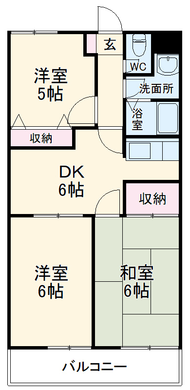 エル・メゾン・アライの間取り