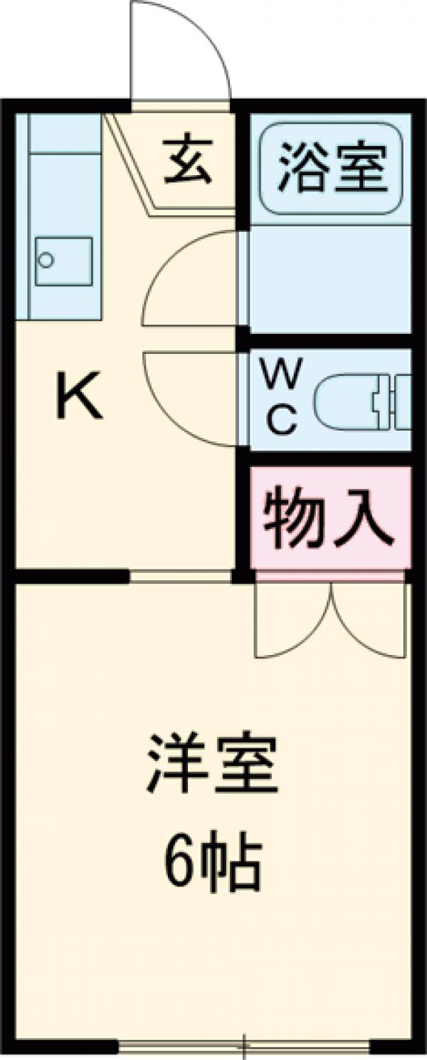 グリーンフィールドの間取り
