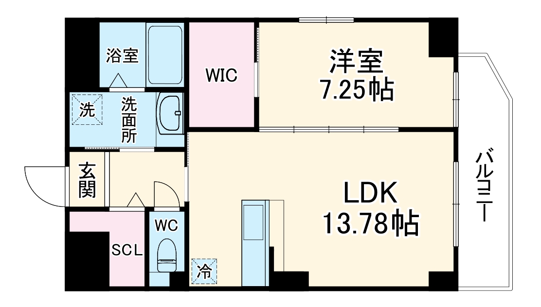 GRAN DUKE黒川の間取り