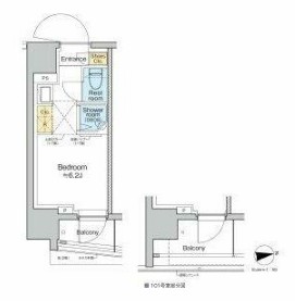 TOMORE品川中延の間取り