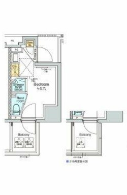 TOMORE品川中延の間取り