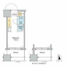 TOMORE品川中延の間取り