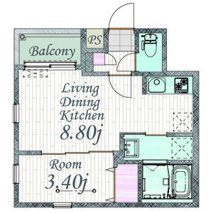 Cherim中村公園Onyxの間取り