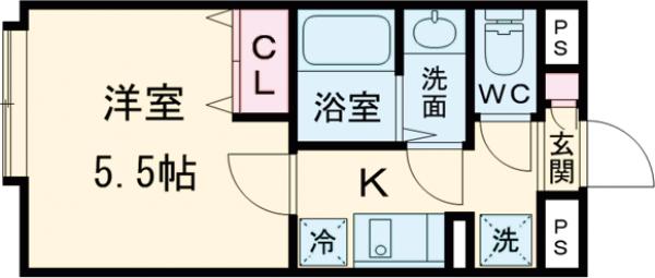 リブリ・梅島の間取り