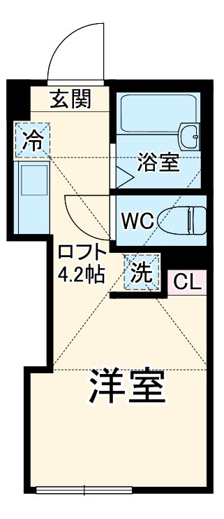 プライムテラスこどもの国の間取り