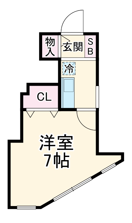 ナラティブ菊名の間取り