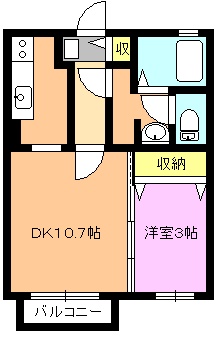 モナリエ見和の間取り