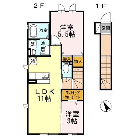 Dフォートの間取り