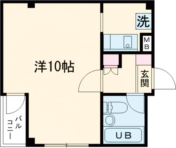 ラビッツコート宮本町の間取り