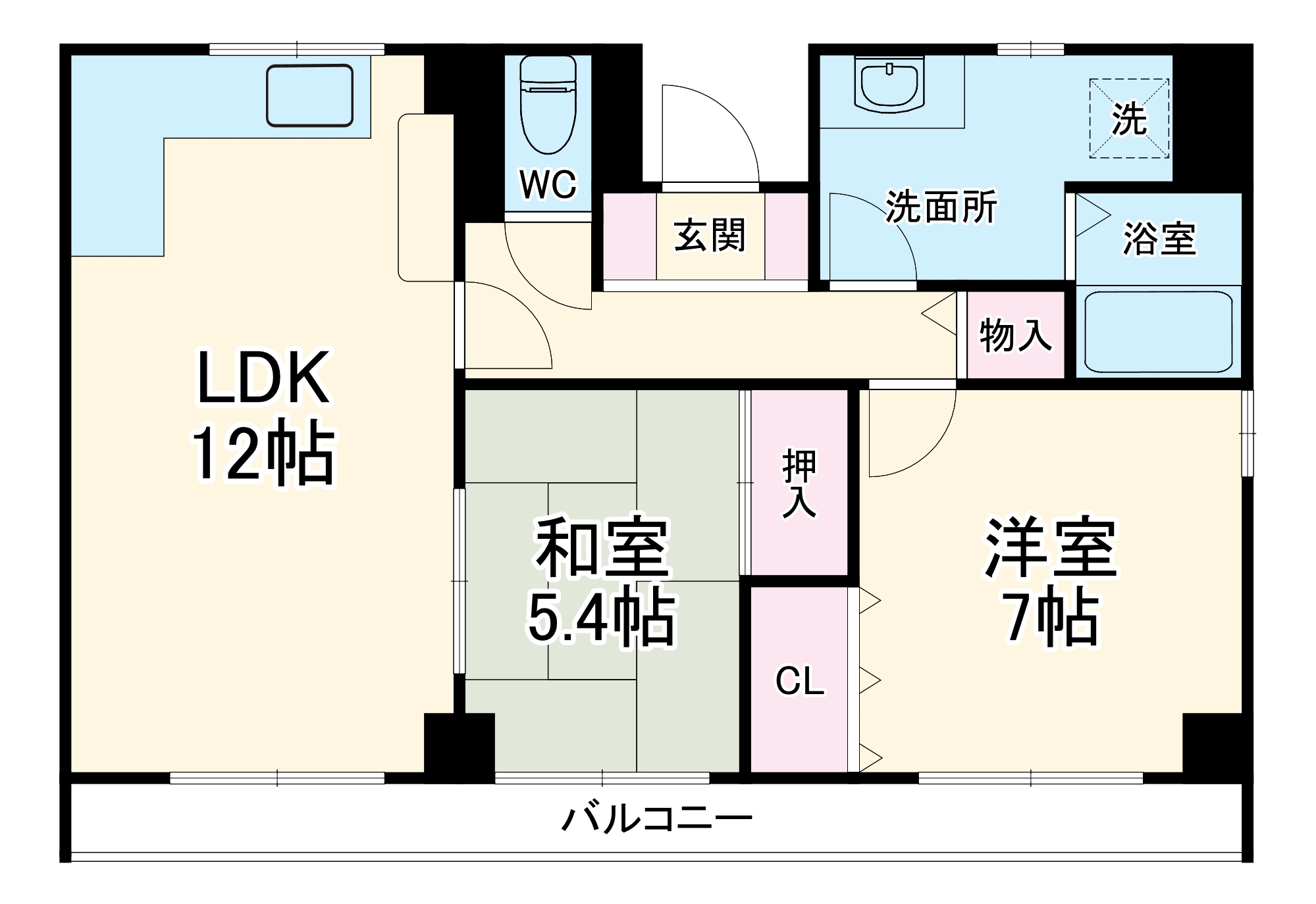 ルボア平喜の間取り