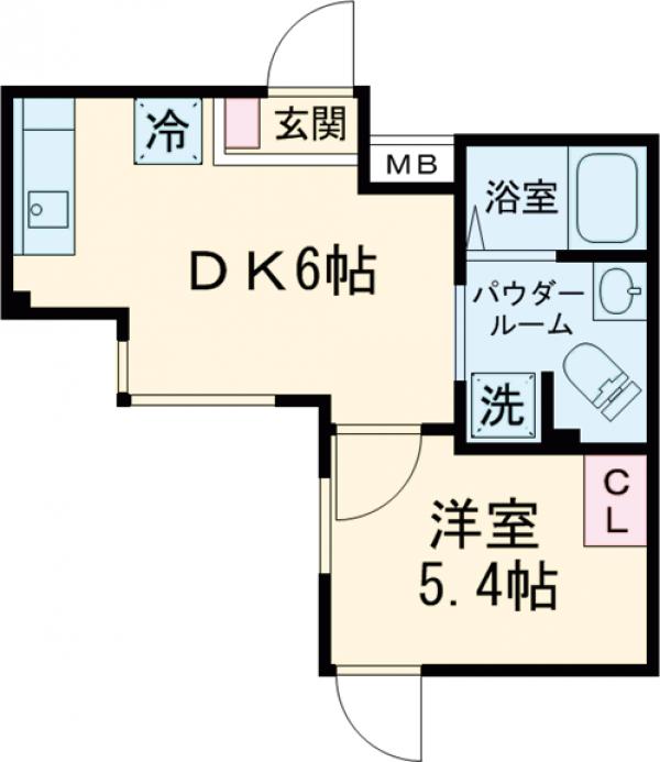 Fika池袋の間取り