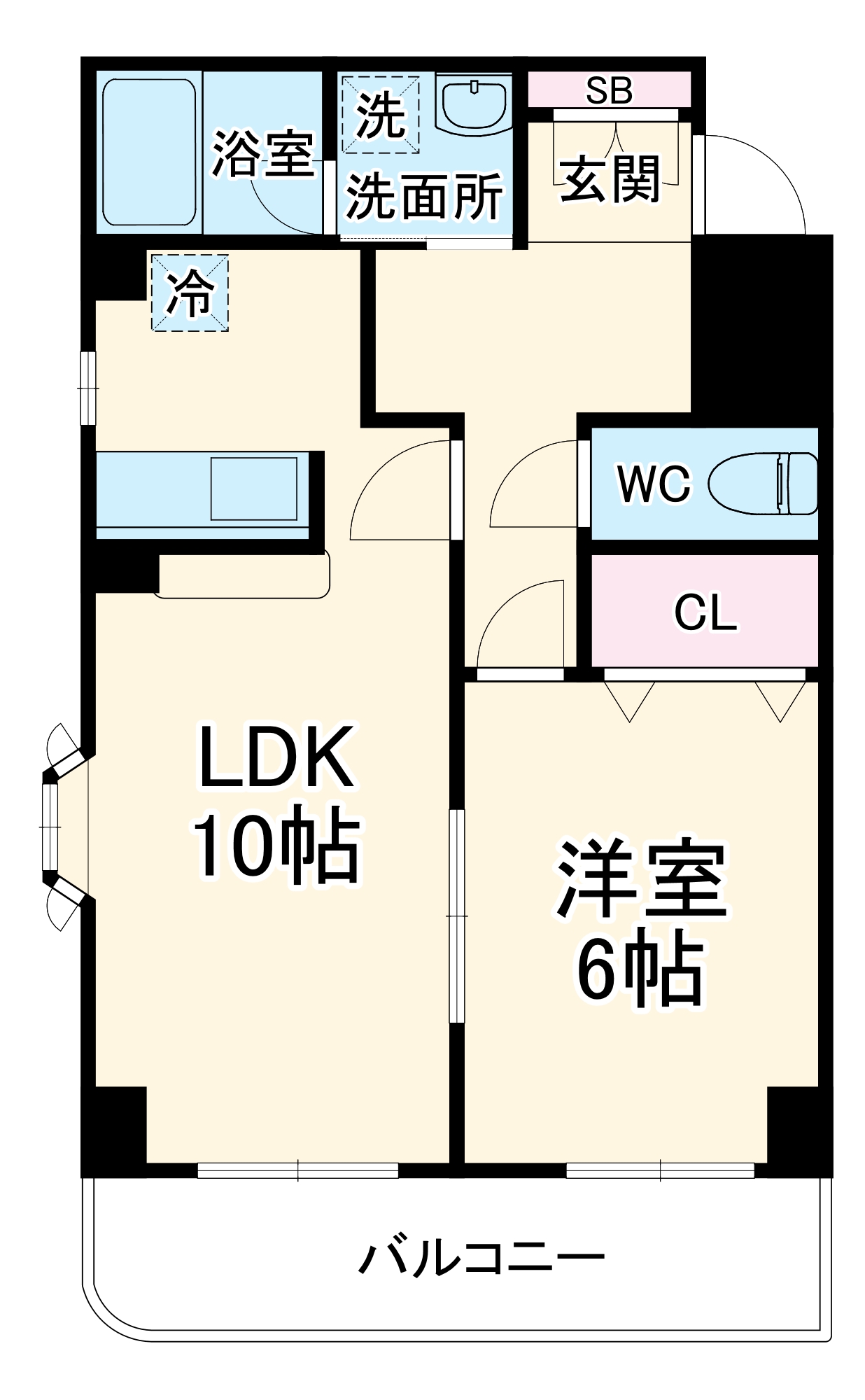 メゾンT・S・Nの間取り