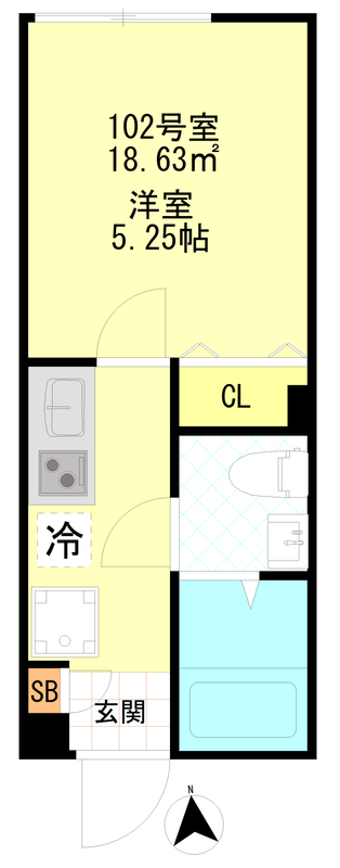 CFジオーレ小岩クレストの間取り