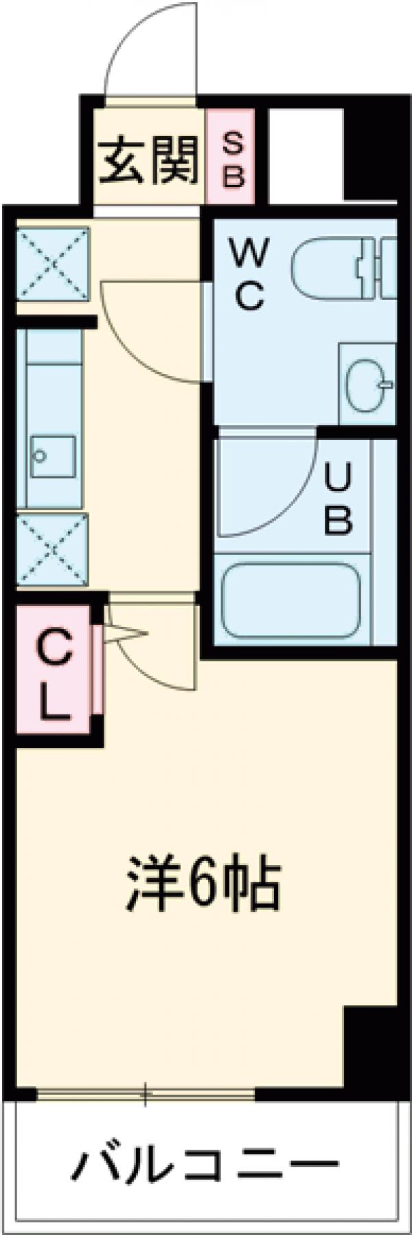 ALTERNA四つ木の間取り