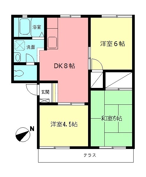 プランドールの間取り