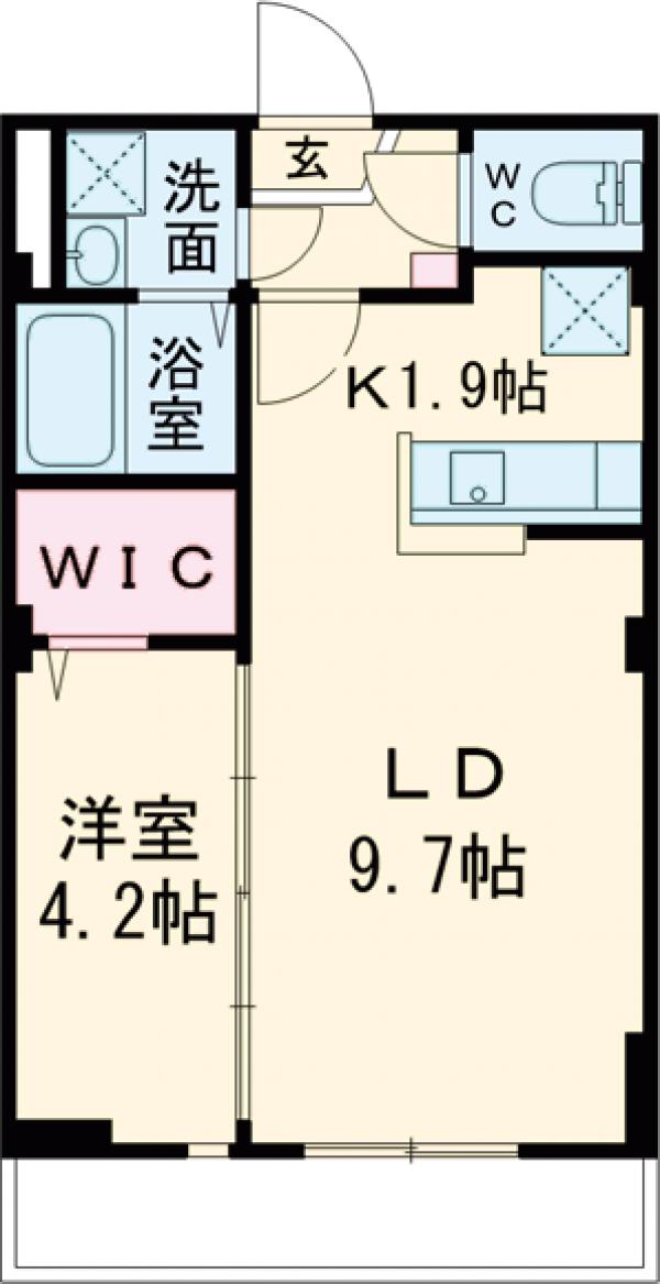 ラ・シルフィードの間取り