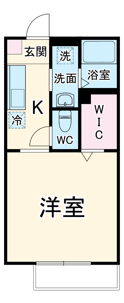 パークサイド里町館S棟の間取り