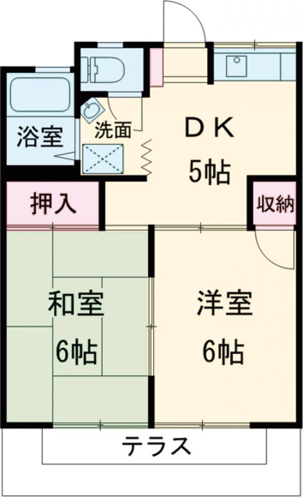 ガーデンハイツイズミの間取り