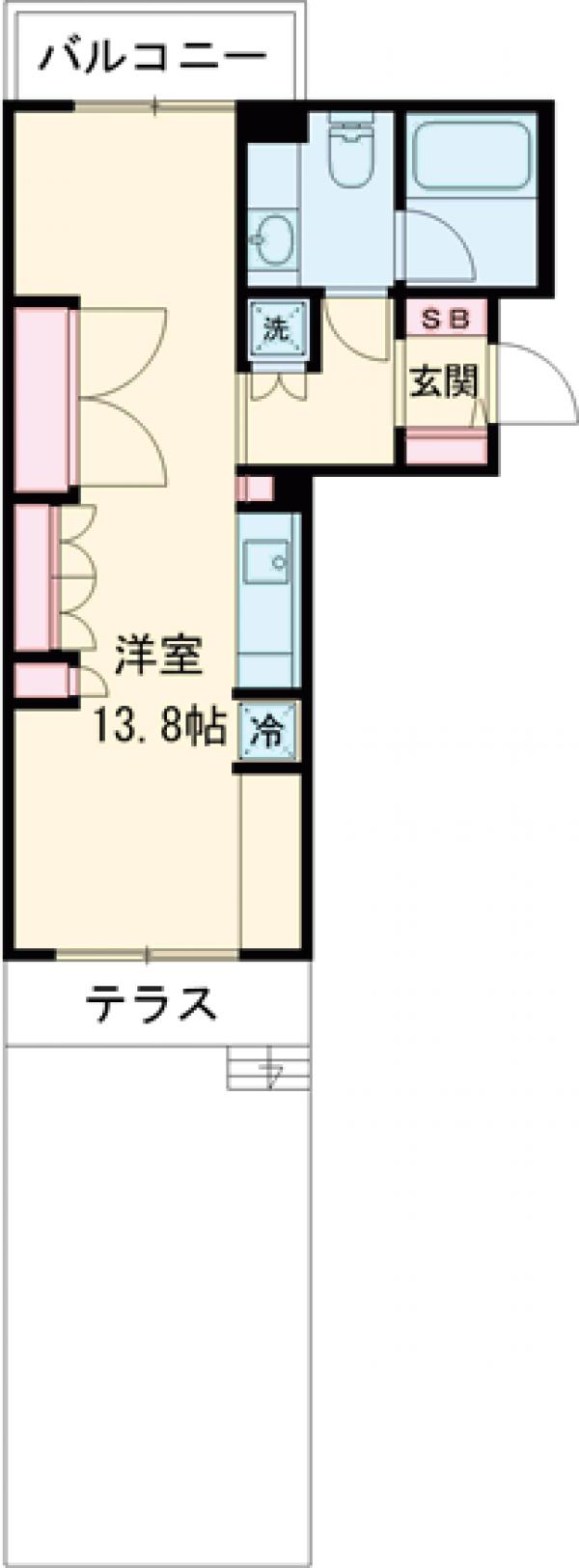 朝日マンション西永福の間取り