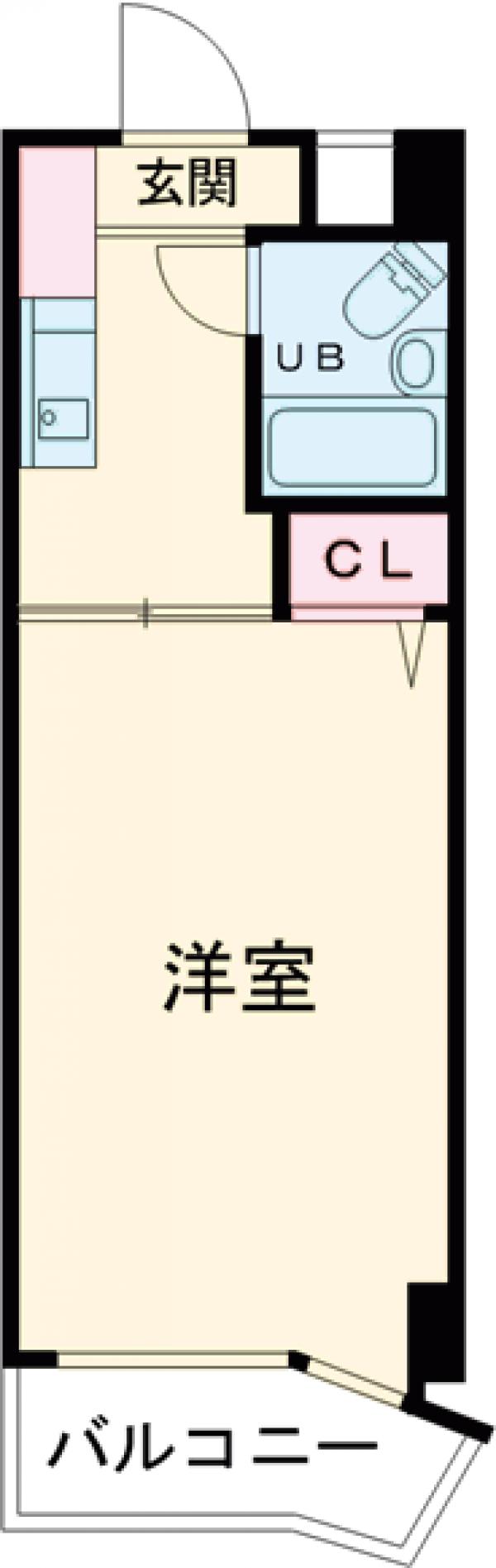 タピエスRフラットの間取り