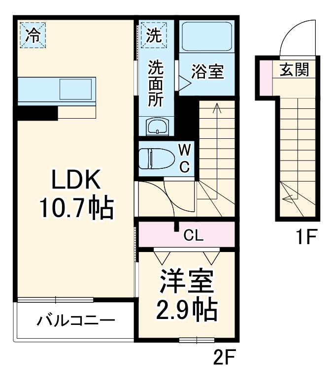 アンジュール高島平Ⅱの間取り