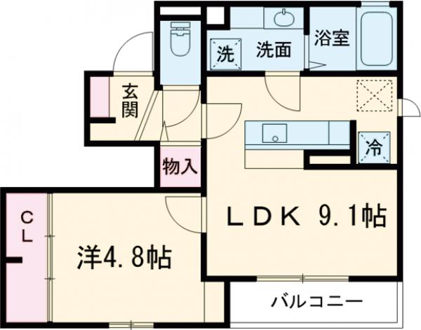 ジラソーレの間取り