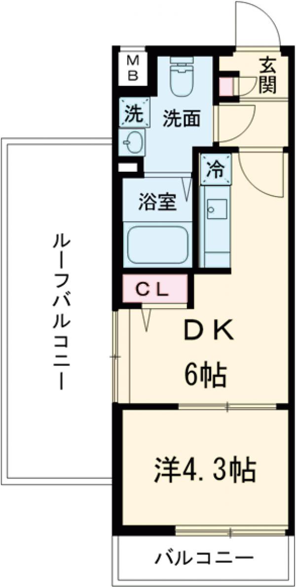 レガリス武蔵小山の間取り