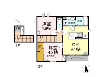ジラソーレの間取り