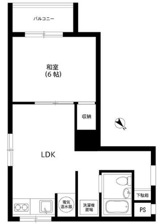 高円寺南サマリアマンションの間取り