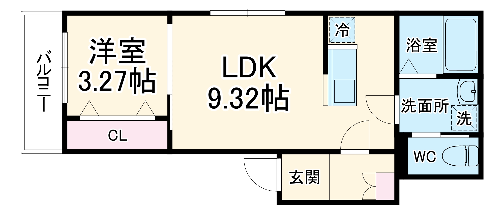 AJ新津田沼の間取り
