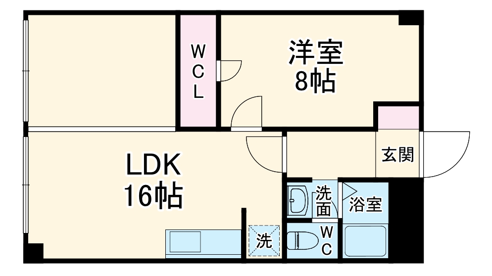 神戸マンションの間取り