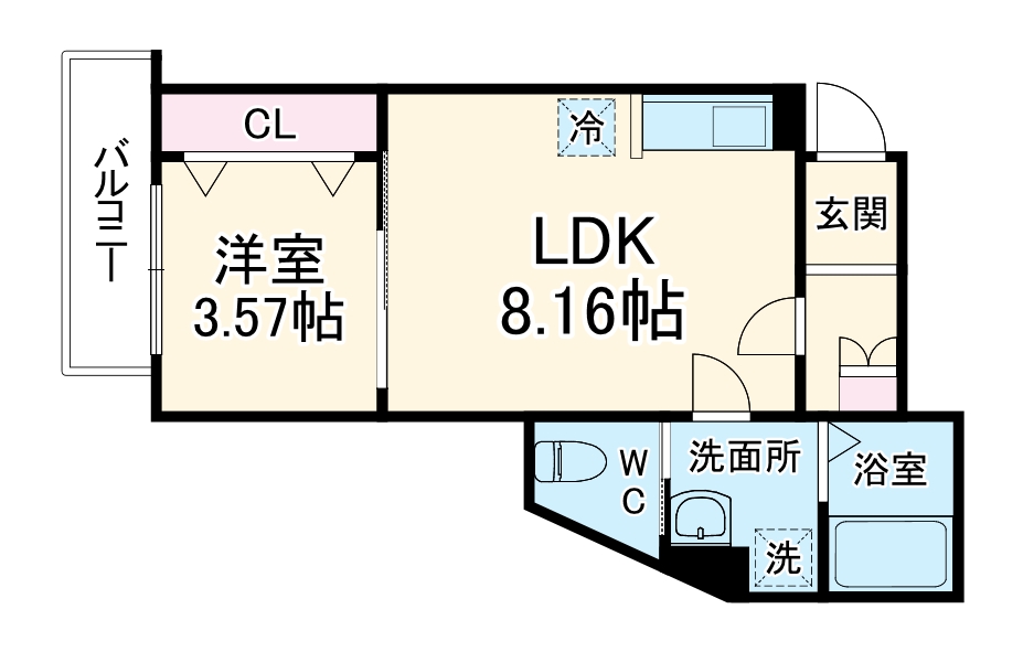 AJ新津田沼の間取り