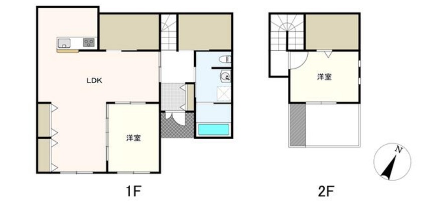 こてはし台戸建の間取り