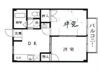 レジデンス北浦和の間取り