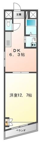 GRACE COURTの間取り