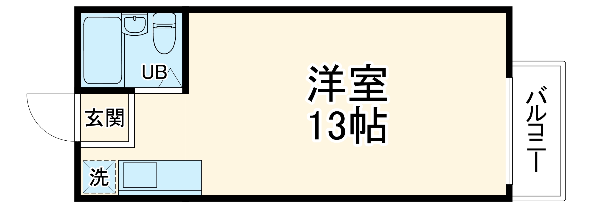 神田ハイツの間取り