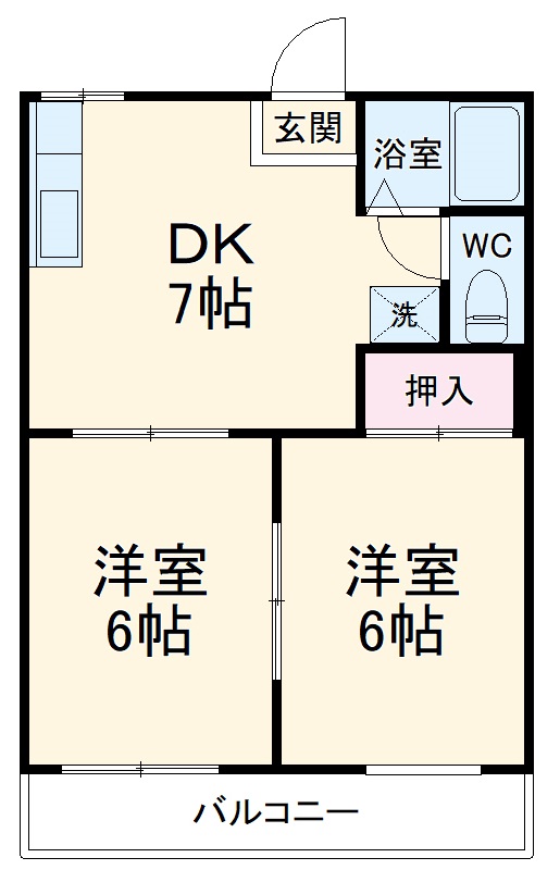 フォーブル西船橋の間取り