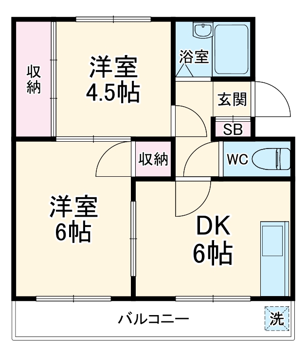 ガーデンフィール東台の間取り