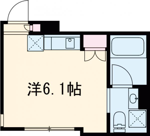 スタイルレジデンス中野・102号室の間取り