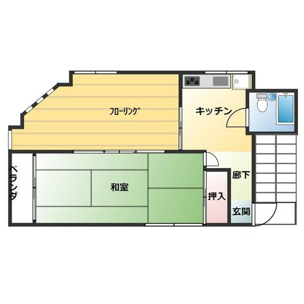 シマダビルの間取り