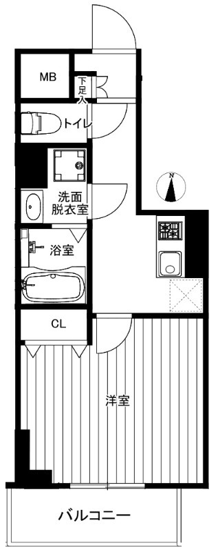 パレスシンシア江東橋の間取り