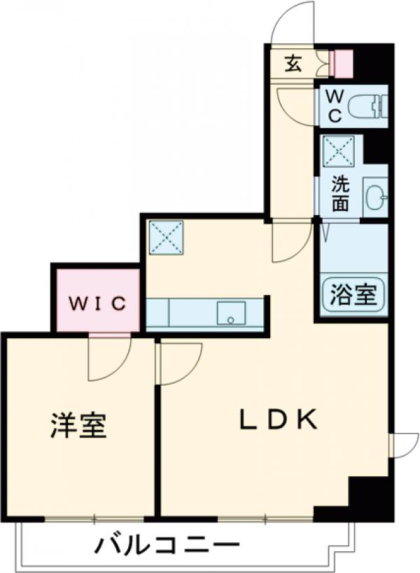 パレスシンシア江東橋の間取り