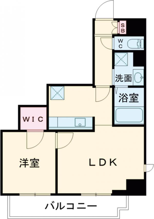 パレスシンシア江東橋の間取り